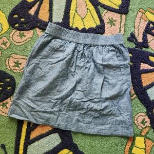 Ann Taylor Loft linen blend skirt